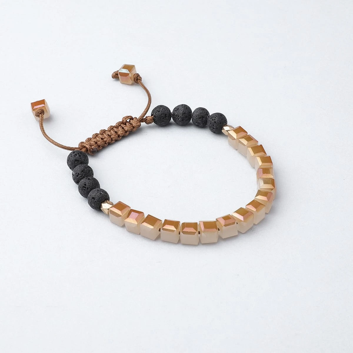 Glass Diffuser Bracelet (PEACHES & CREAM) - Image 4