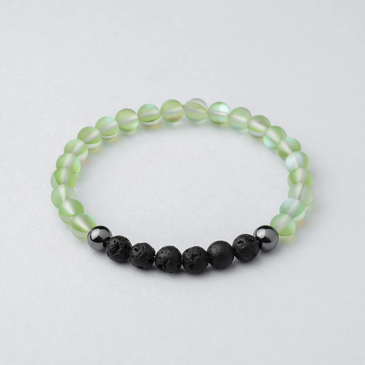 Glow Glass Diffuser Bracelet (Green) - Image 3