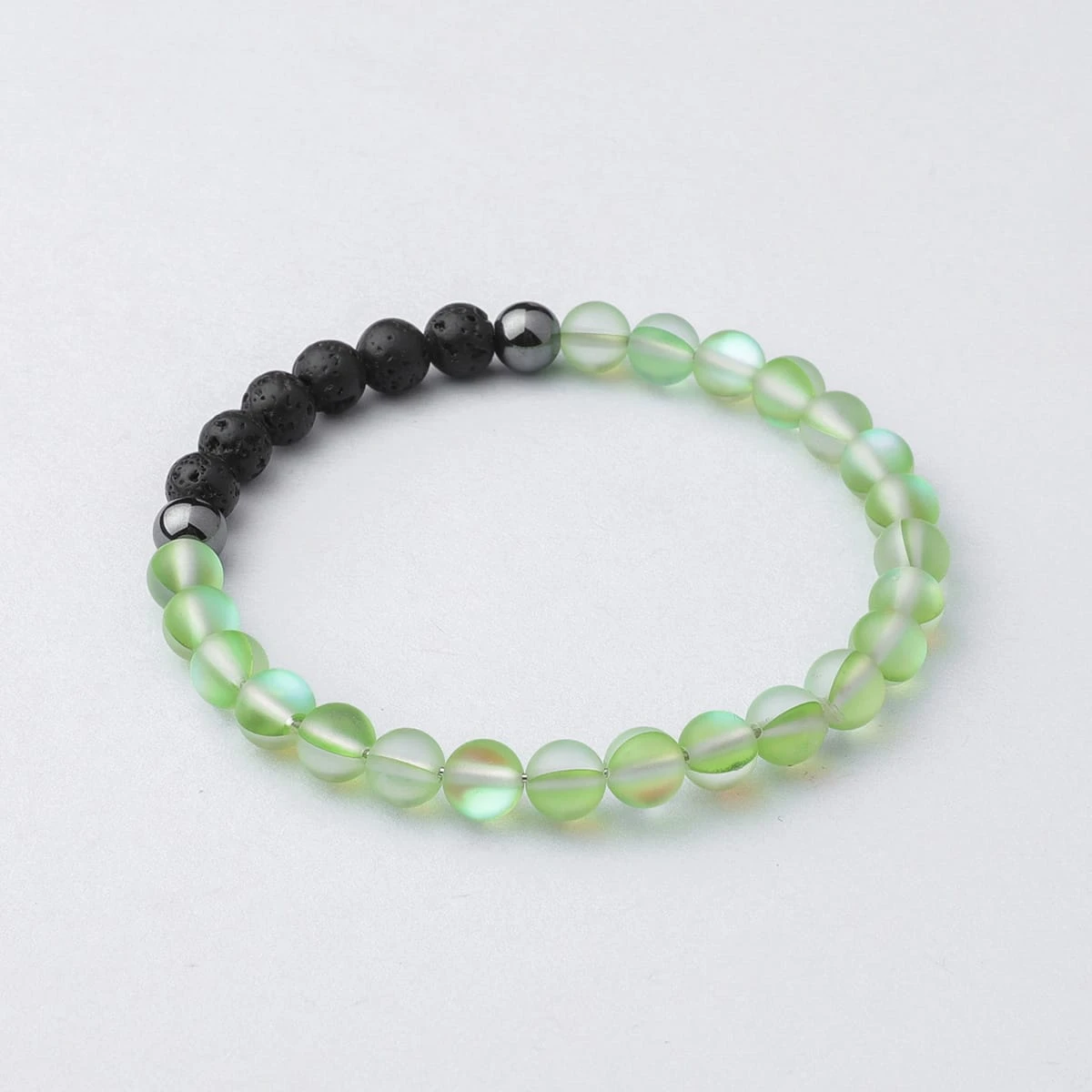 Glow Glass Diffuser Bracelet (Green) - Image 4