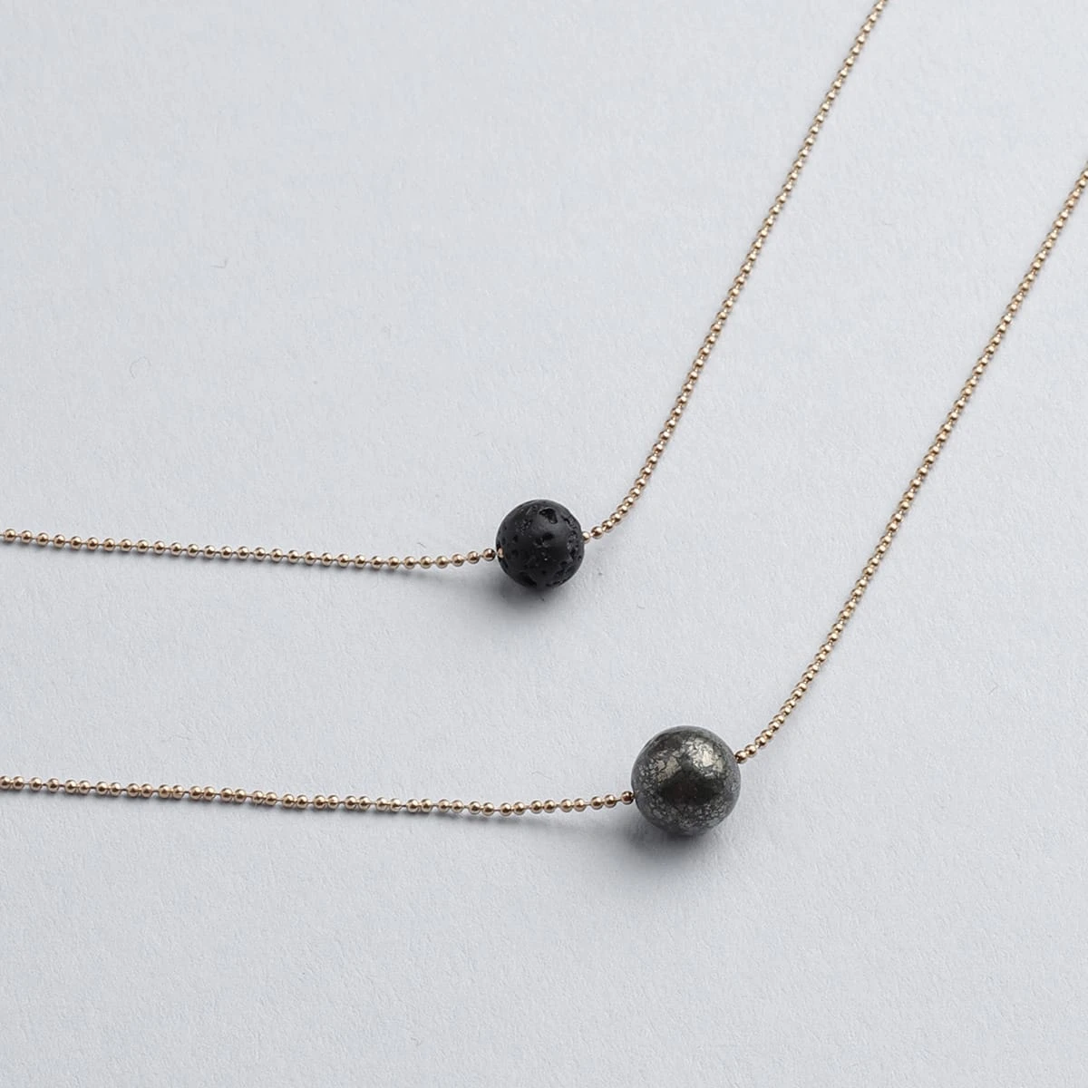 Pure Diffuser Necklace - Pyrite - Image 3