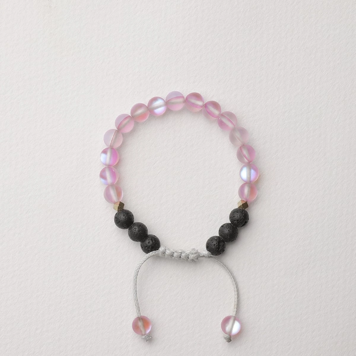 Kids Glow Glass Adjustable Bracelet (Pink) - Image 5
