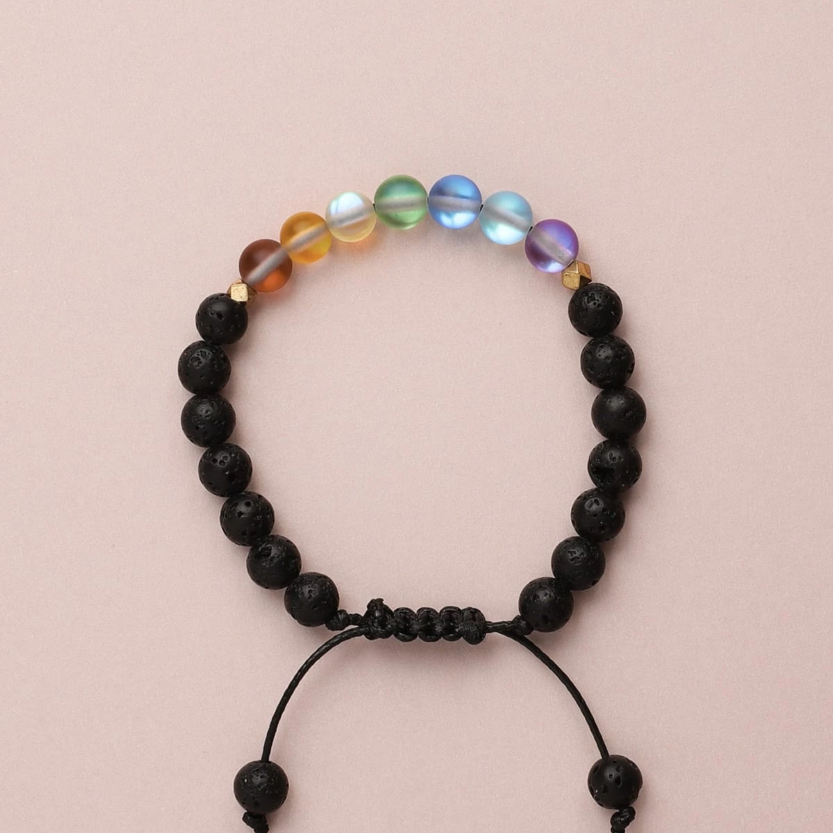Glow Glass Chakra Kids Adjustable Bracelet - Image 4
