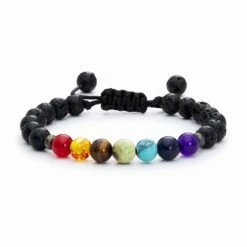 7 Chakra Kids Diffuser Bracelet
