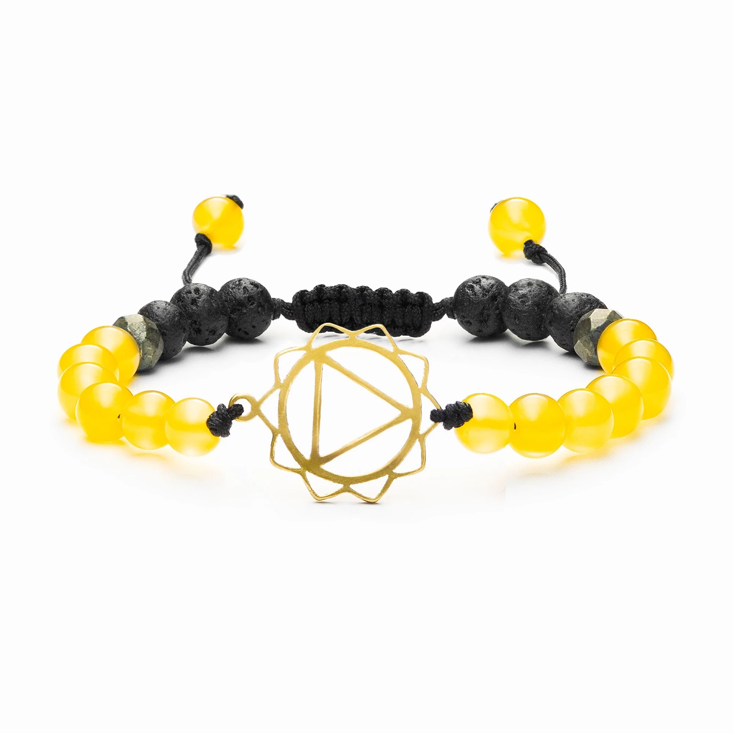 Solar Plexus Chakra Diffuser Bracelet