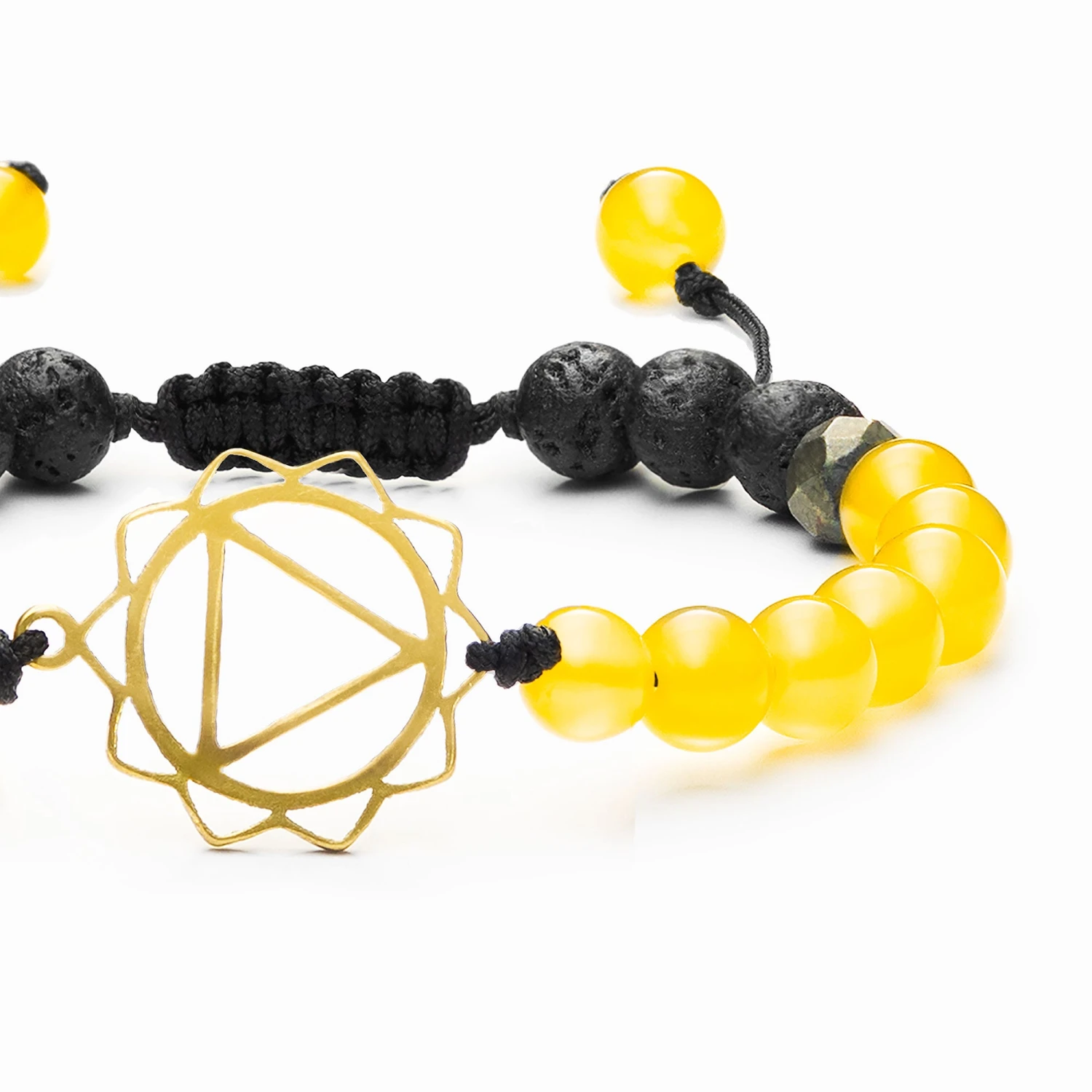 Solar Plexus Chakra Diffuser Bracelet - Image 2