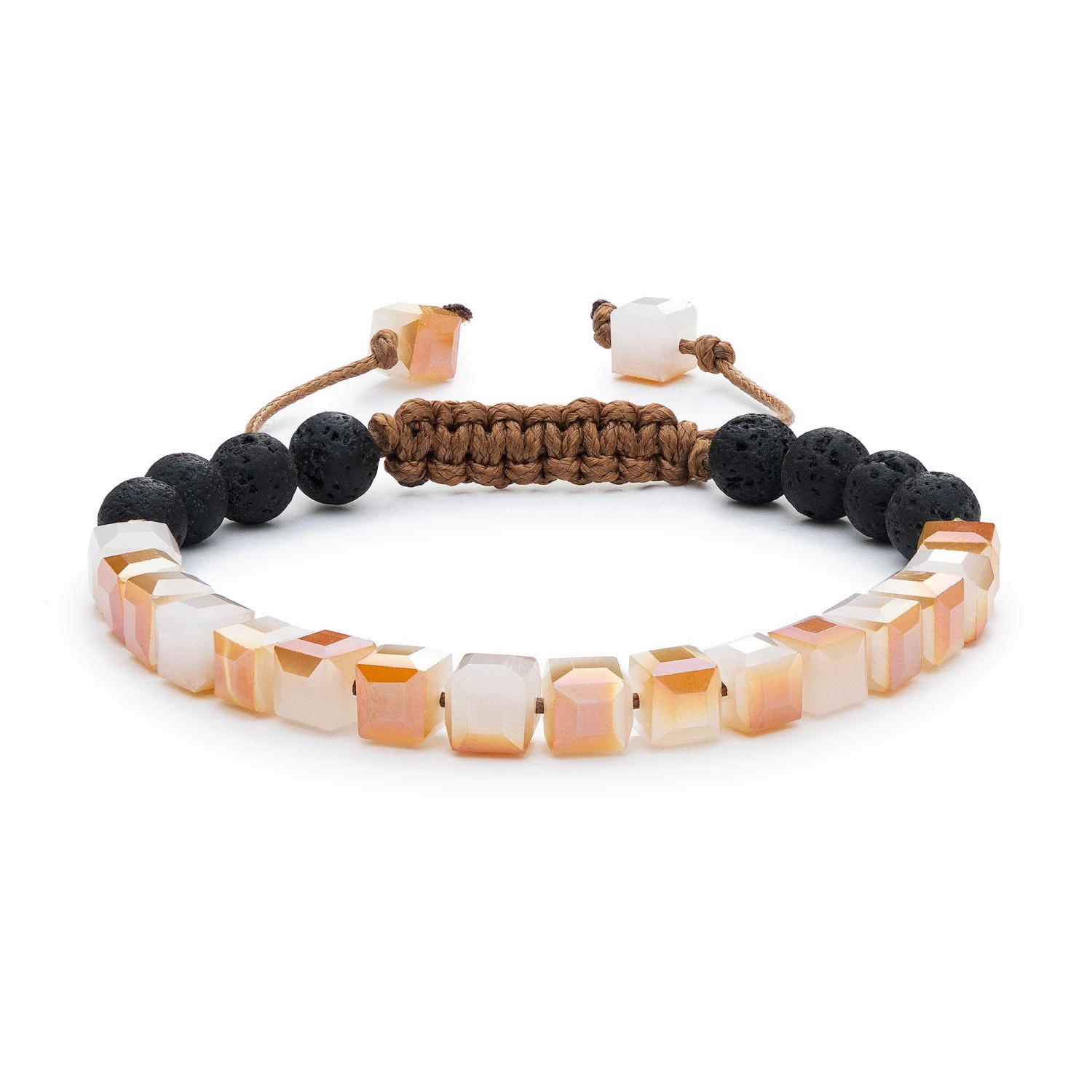 Glass Diffuser Bracelet (PEACHES & CREAM)