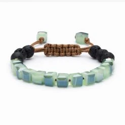 Kids Glass Diffuser Bracelet (Seafoam Green)
