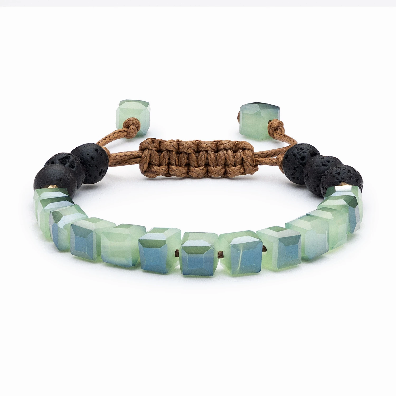 Kids Glass Diffuser Bracelet (Seafoam Green)