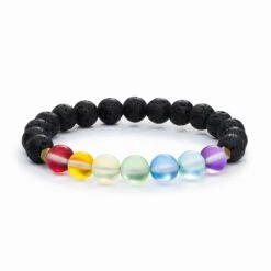 Glow Glass Chakra Bracelet