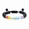 Glow Glass Chakra Kids Adjustable Bracelet