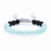 Kids Glow Glass Adjustable Bracelet (Blue)