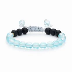 Kids Glow Glass Adjustable Bracelet (Blue)