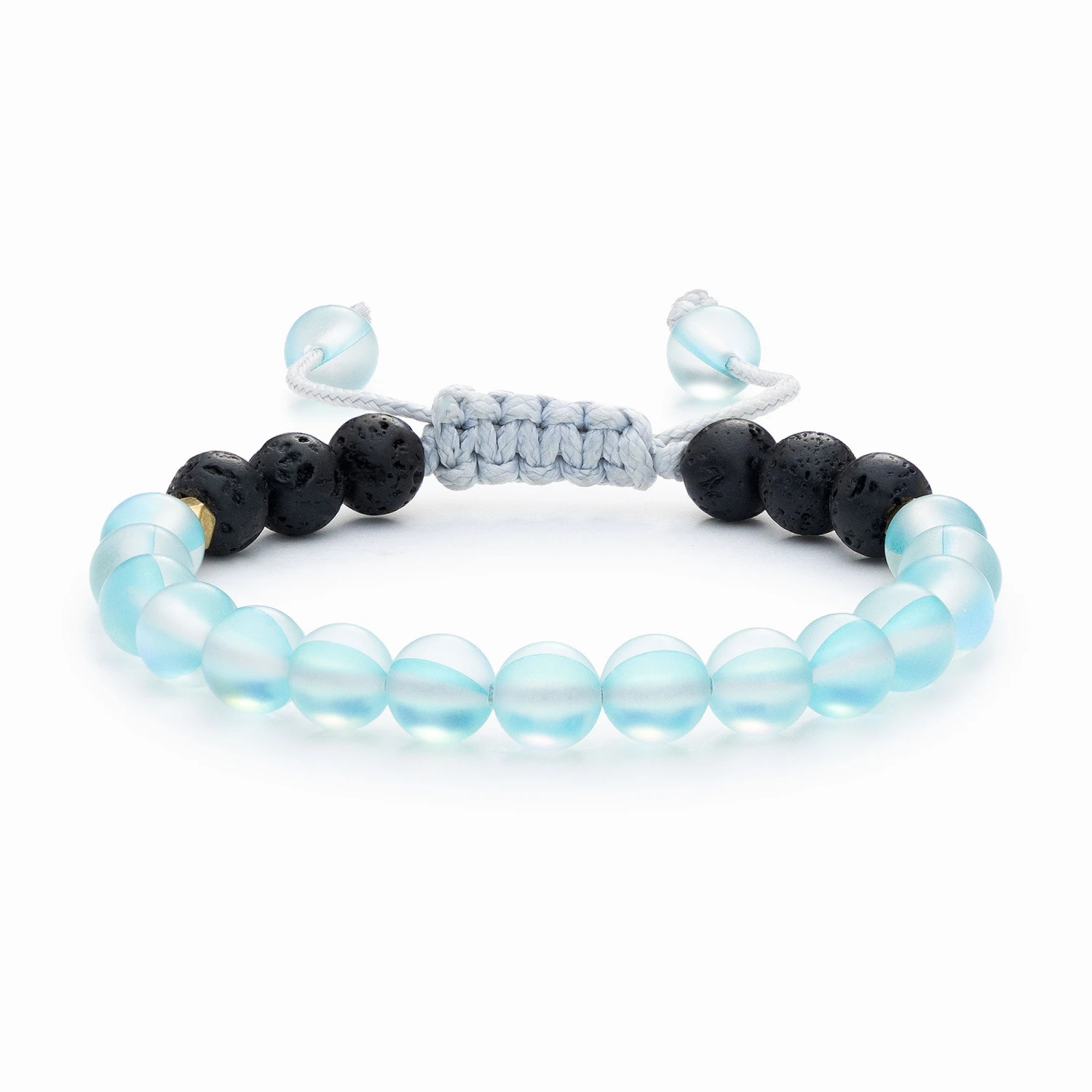 Kids Glow Glass Adjustable Bracelet (Blue)