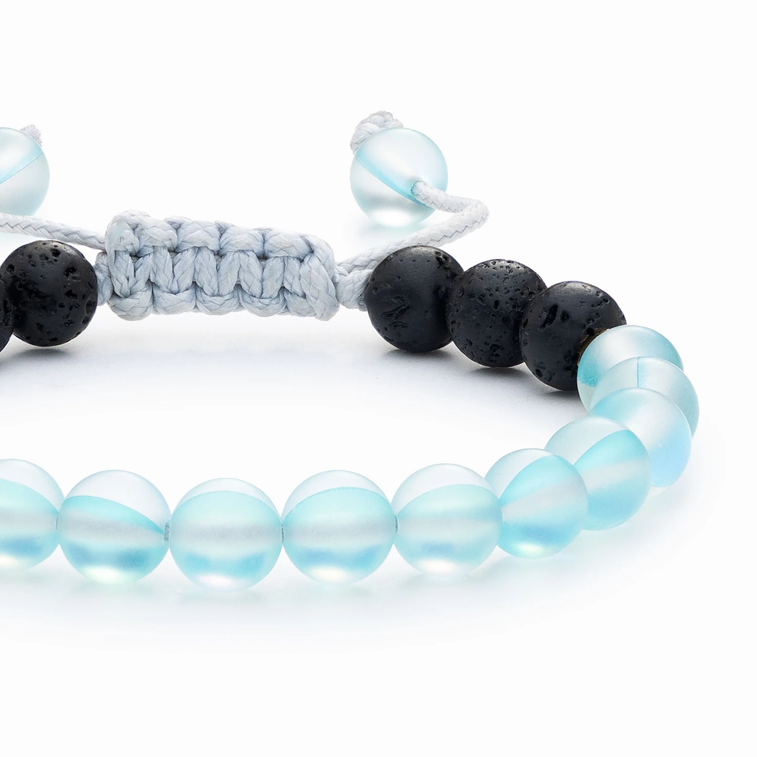 Kids Glow Glass Adjustable Bracelet (Blue) - Image 2