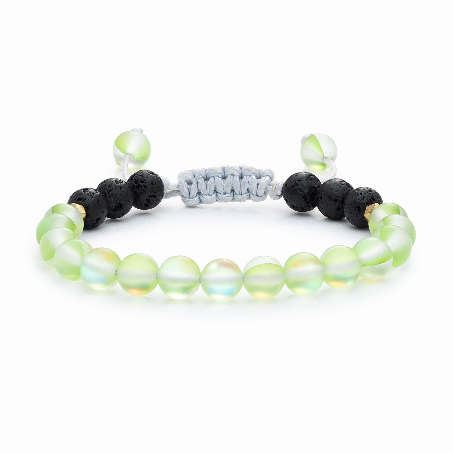Kids Glow Glass Adjustable Bracelet (Green) - Image 8