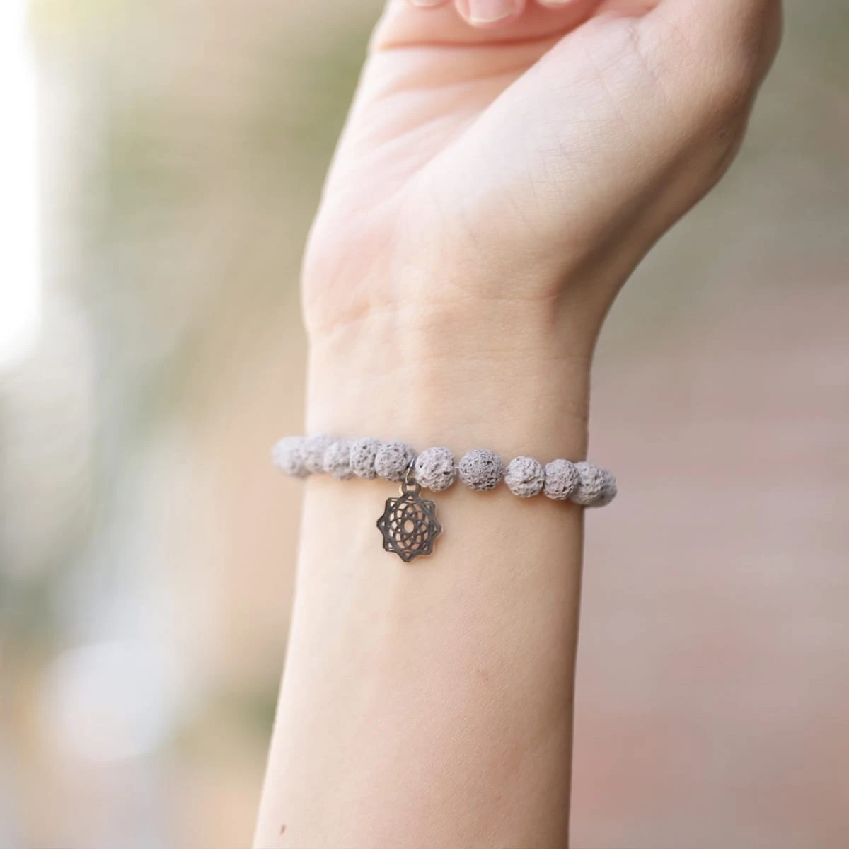 Gray Lava Sacred Arrow Diffuser Bracelet - Image 20