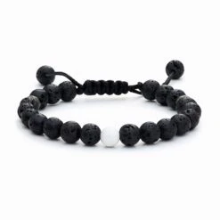 Kids White Howlite Diffuser Bracelet