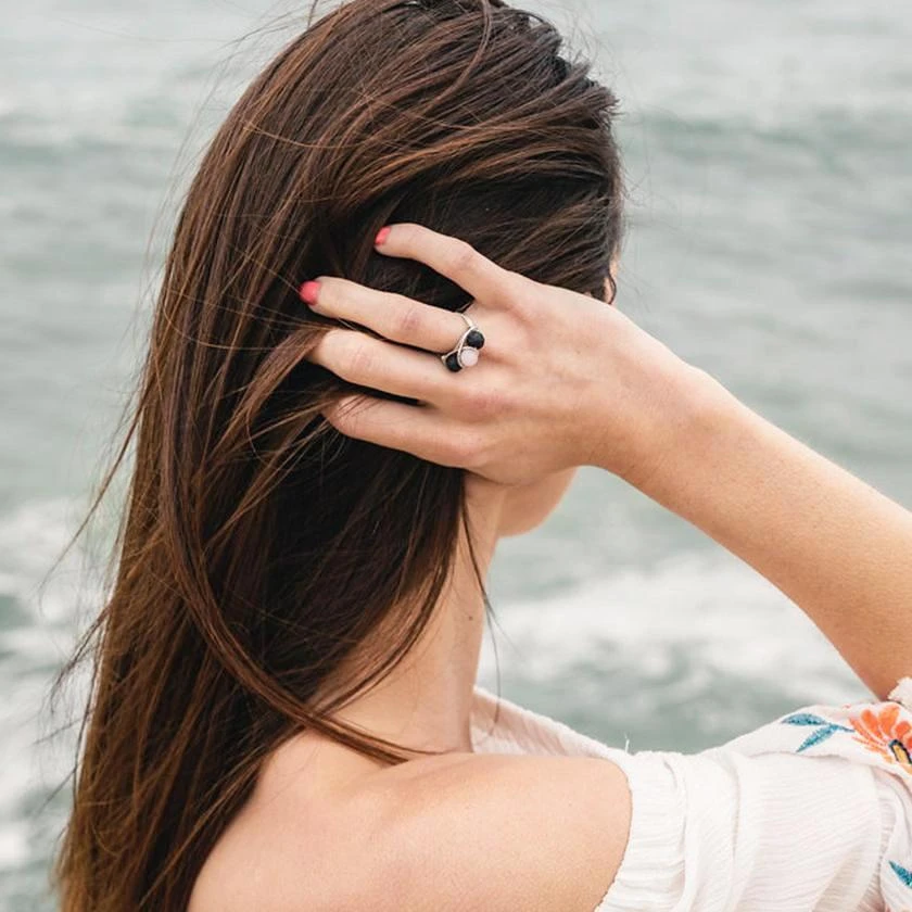 Rose Quartz Diffuser Ring - Image 6