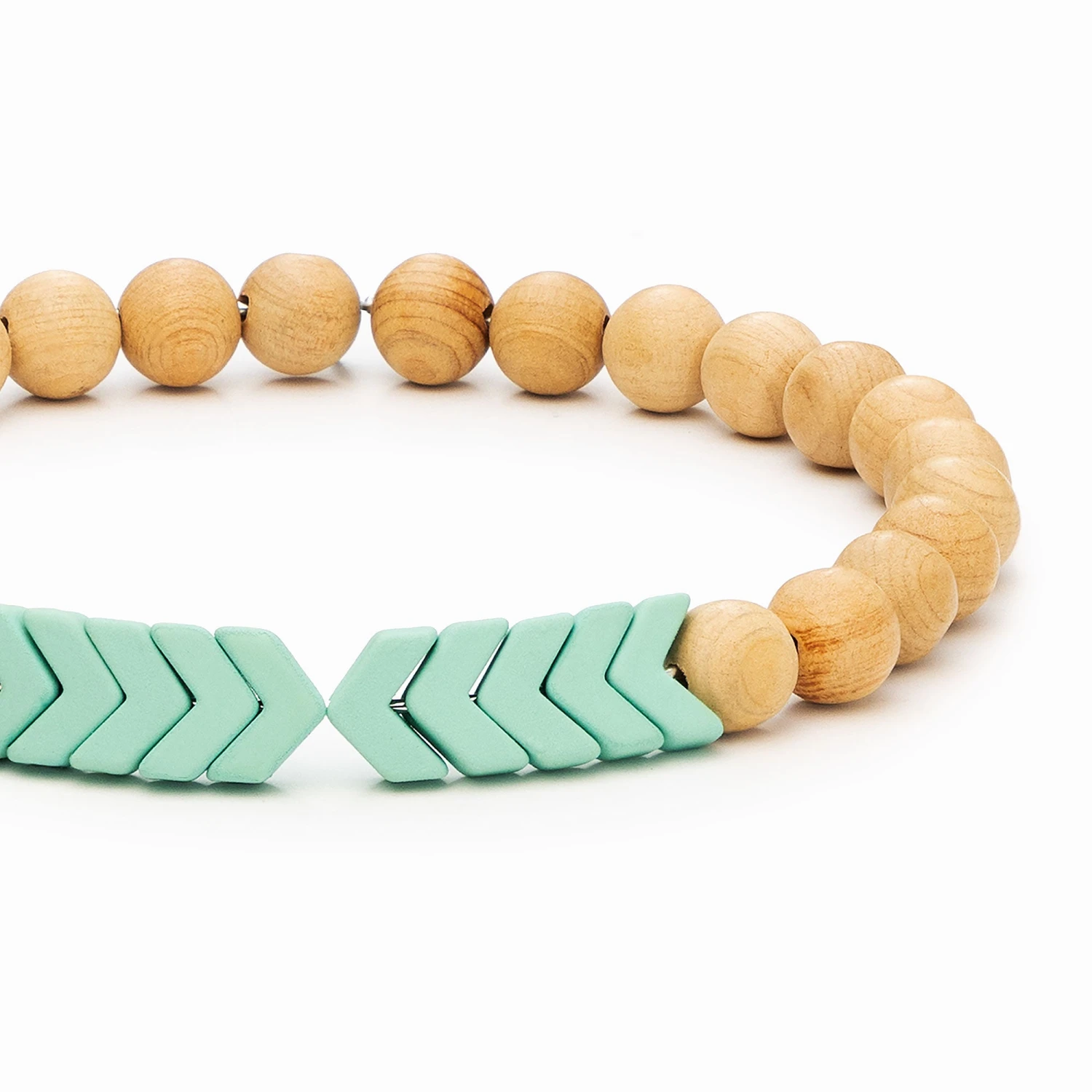 Sacred Arrow Wood Diffuser Bracelet - Image 20