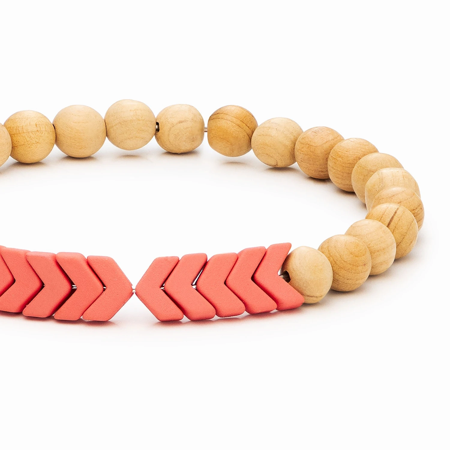 Sacred Arrow Wood Diffuser Bracelet - Image 18
