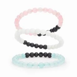 Diffuser Bracelet 3-Pack (Blue/Pink)