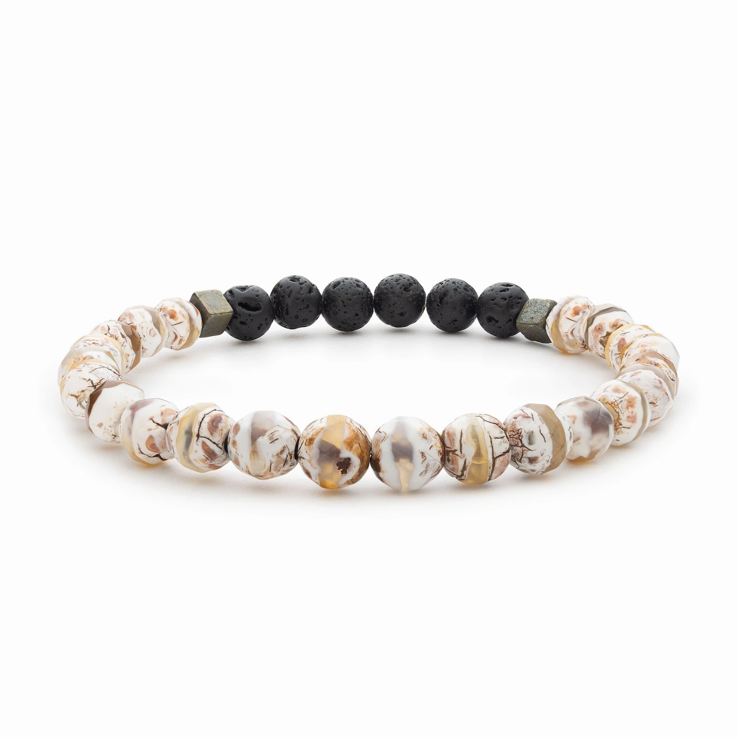 Striped Tibetan Agate (Brown) - Image 8