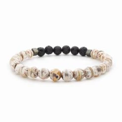 Striped Tibetan Agate (Brown)