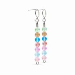 Glow Glass Rainbow Earrings