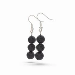 Lava Stone Diffuser Earrings