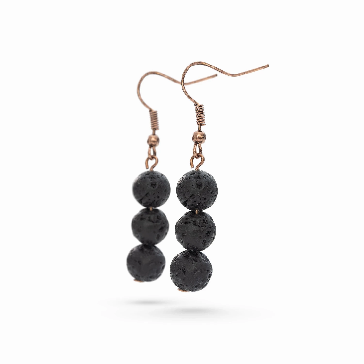 Lava Stone Diffuser Earrings - Image 8