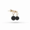 Single Lava Stone Diffuser Earrings
