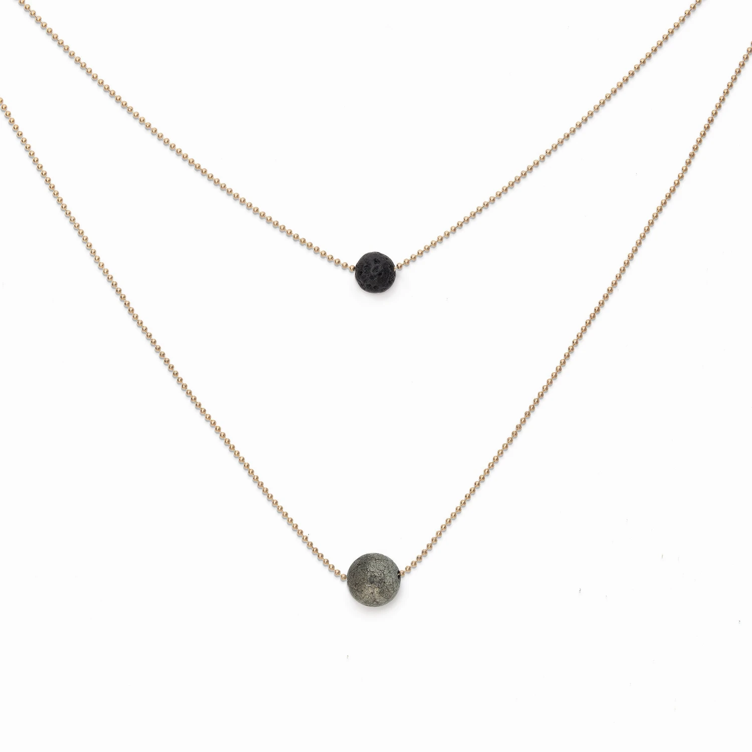 Pure Diffuser Necklace - Pyrite - Image 7