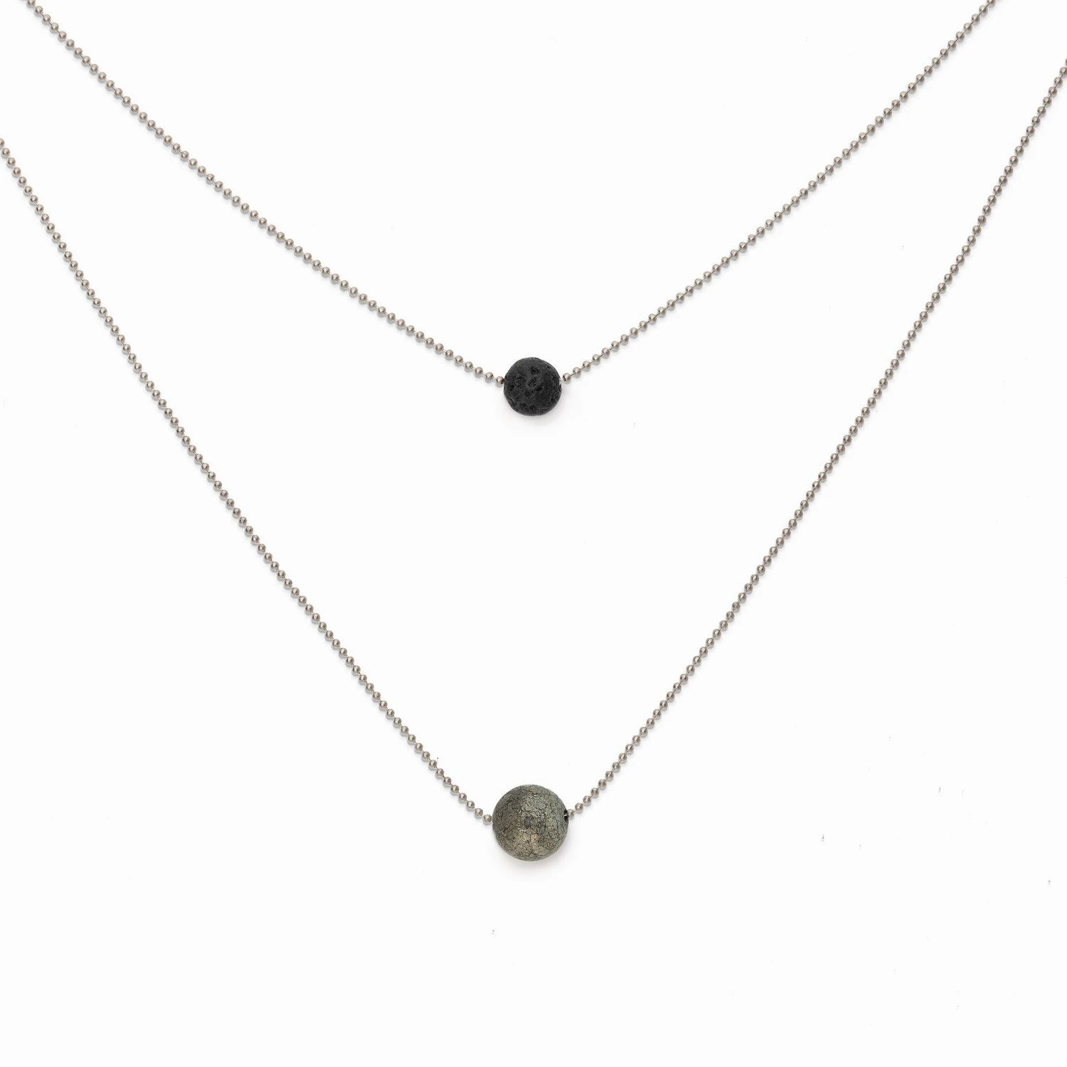 Pure Diffuser Necklace - Pyrite - Image 8