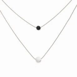 Pure Diffuser Necklace - White Howlite