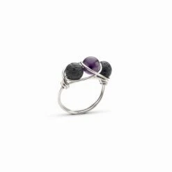Amethyst Diffuser Ring