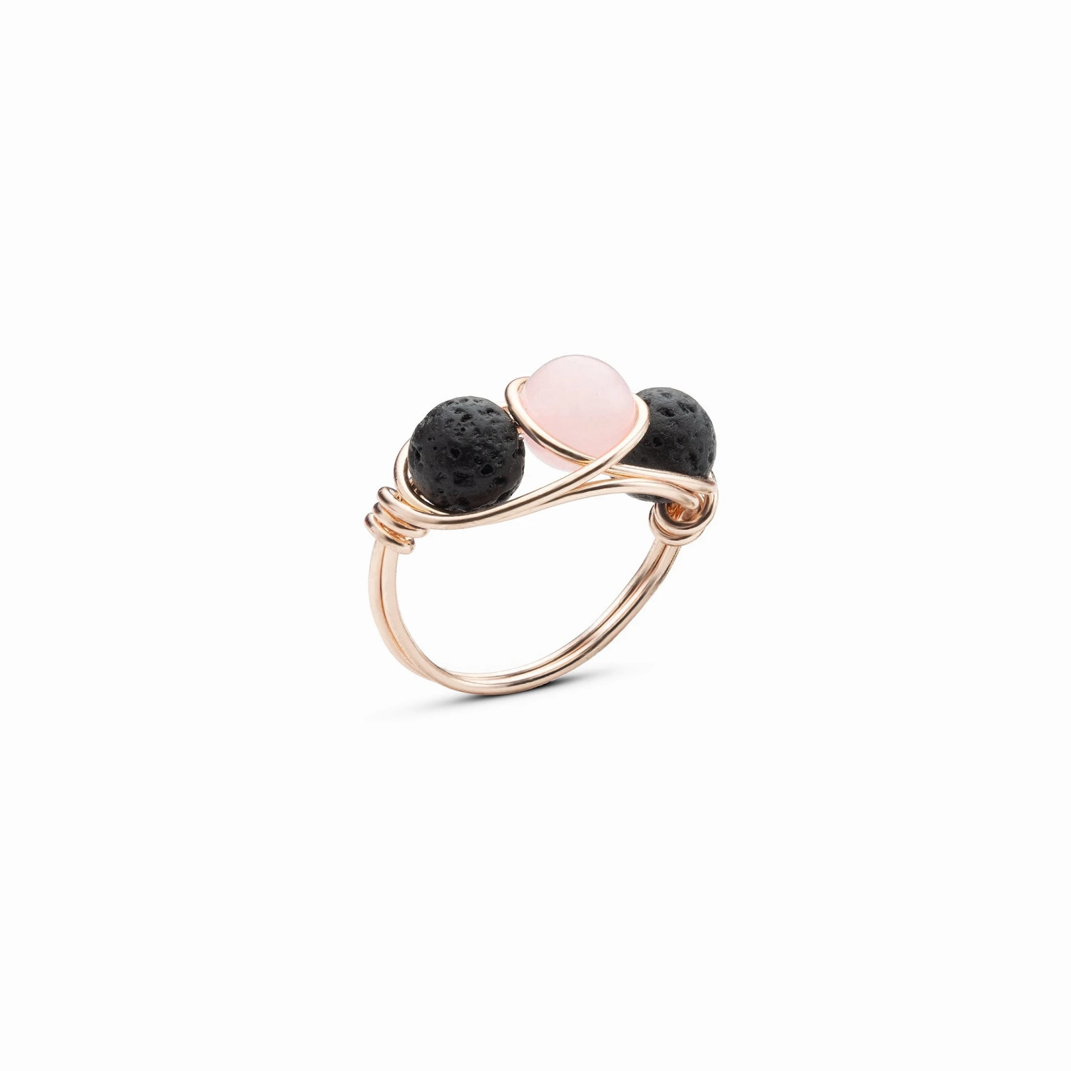 Rose Quartz Diffuser Ring - Image 7