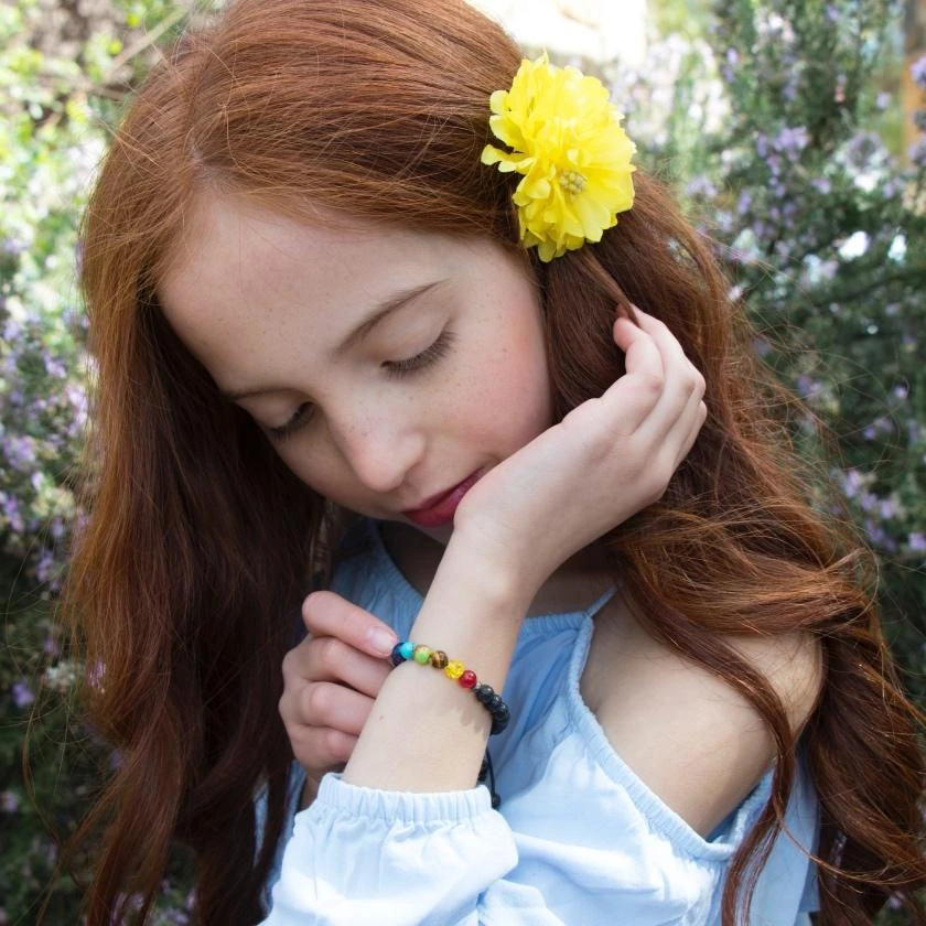 7 Chakra Kids Diffuser Bracelet - Image 7